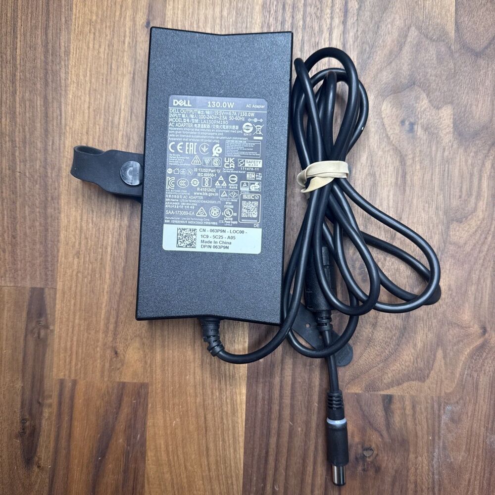 Genuine Original  DELL LA130PM190 19.5V 6.7A 130W AC Power Adapter Charger